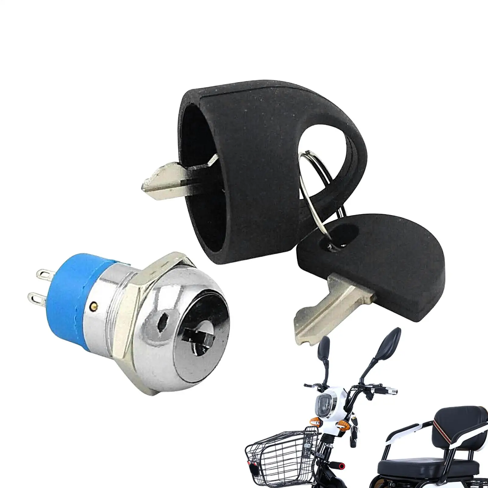 

Electric Scooter Ignition Key Electric Scooter Replacement Parts Start On Off Parts Zinc Alloy For Workshop Beginner Outdoor