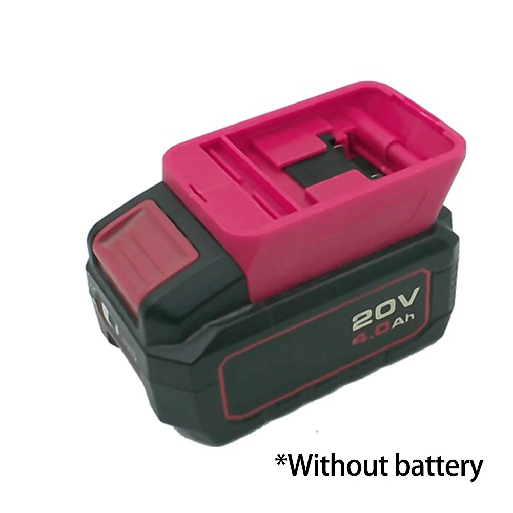 Power Tool Connector Battery Adapter ABS Material Compatible With Lithium Batteries Exquisite Appearance Fine Workmanship