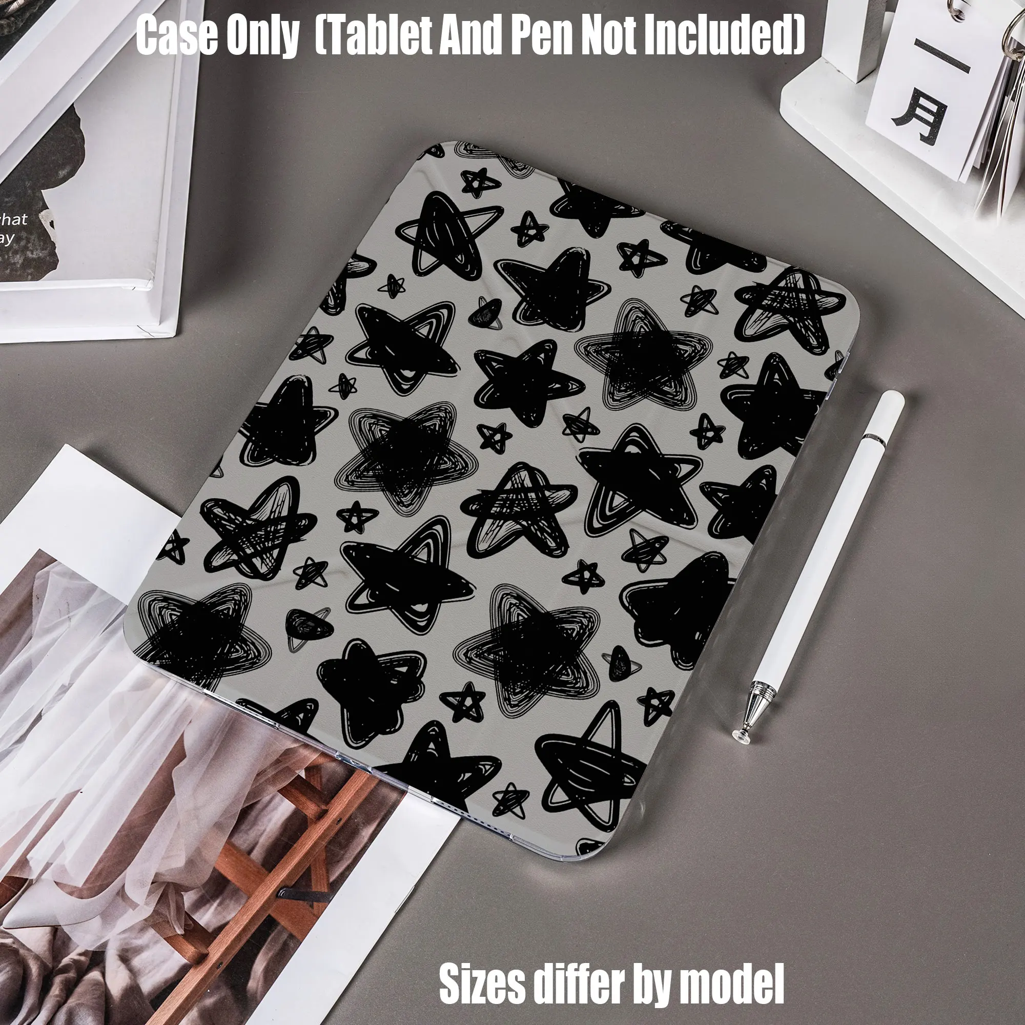 Slim Fit Premium TPU Tablet Cover, Shockproof Durable Lightweight Protective Case for iPad Samsung Huawei Honor Redmi Xiaomi