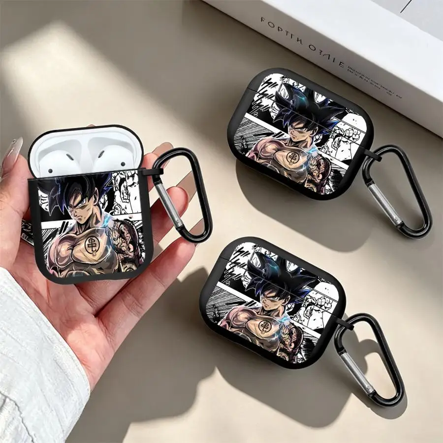 Coole Cartoon-Drachenball-Hülle für Airpods 2 3 4 Pro2 Pro3 1 Pro Kopfhörer-Schutzhülle