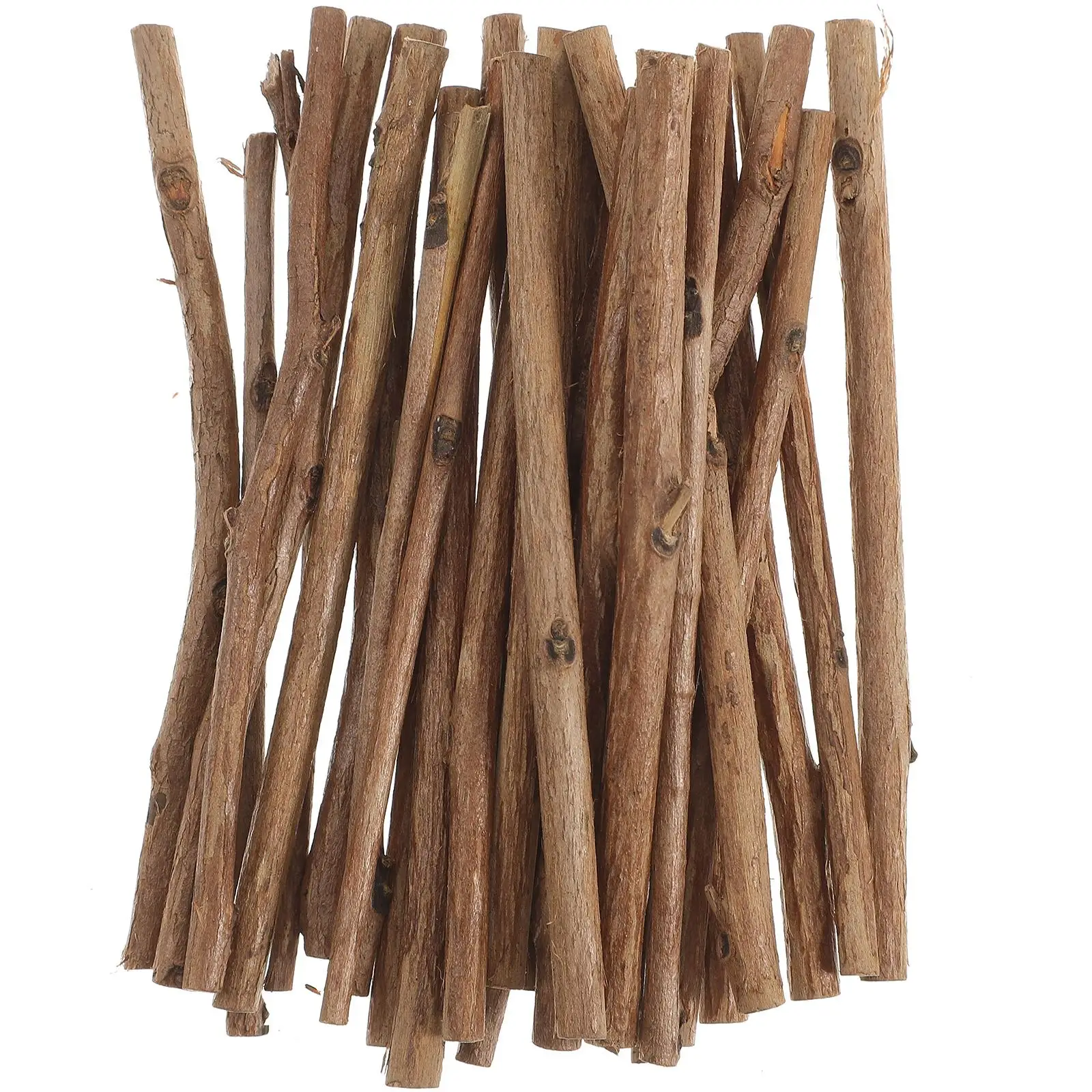 

100 Pcs Crafts Tea Tree Sticks Office Small Artificial Plants Twigs for Crafting Wooden Decor Log