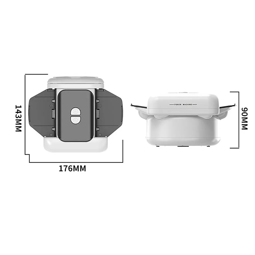 Rechargeable Automatic Card Shuffling Machine Electric Poker Card Shuffler tool device for Card Games Home Party