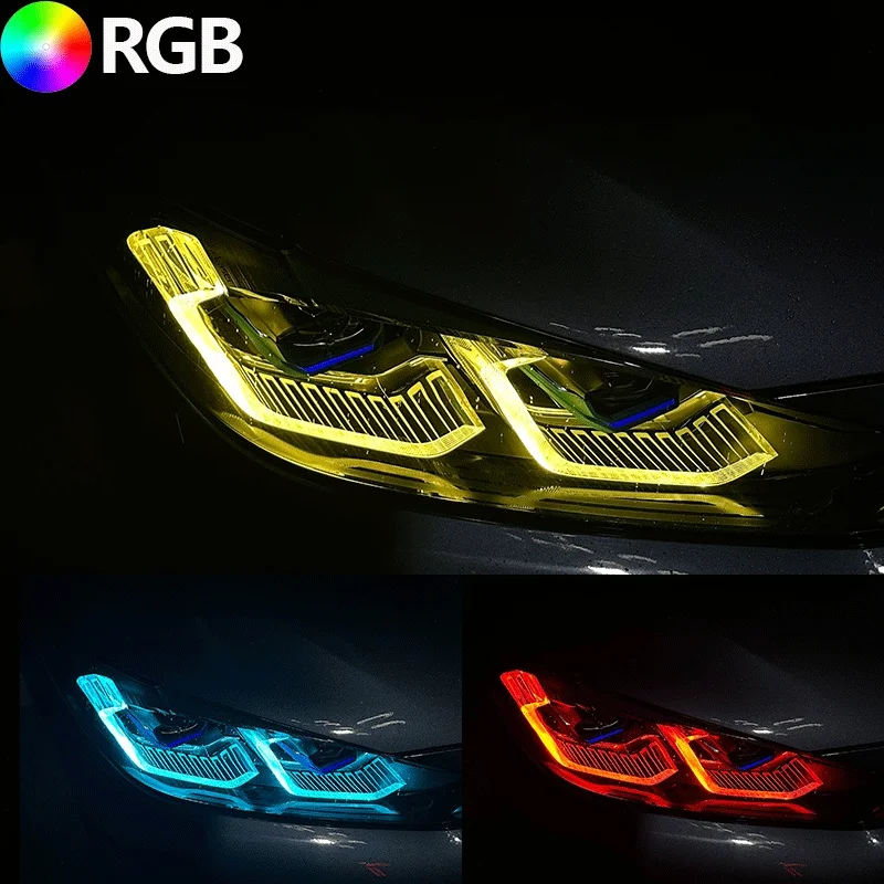 J ONE Drl Rgb Colour Control By Phone For BMW 4 Series M3 M4 G22 G23 G26 G80 G82 G83 2022 To 2023 Rgb Drls For Car Accessories