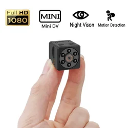 Mini Camera Full HD Video 1080P DV DVR Micro Cam Motion Detection With Infrared Night Vision Camcorder support hidden TF card