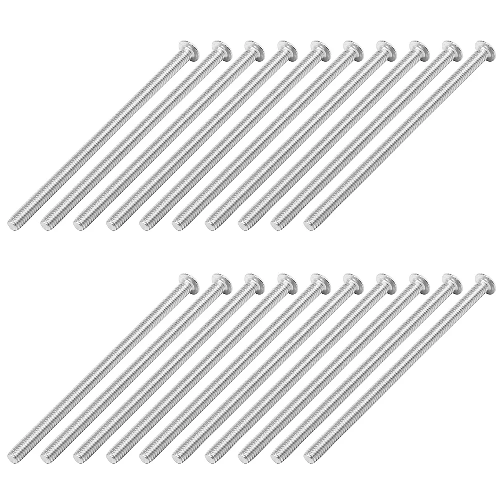 THIVN-Stainless Steel Button Head Screw, Hex Socket Bolts Type: / 4Mm Bolt Size: X 75Mm Your Pack Quantity:20