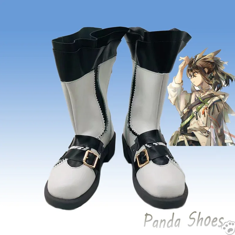 Buty do cosplayu Silence z gry Arknights, anime, komiks, rekwizyt kostiumowy na con, Halloween, imprezę.