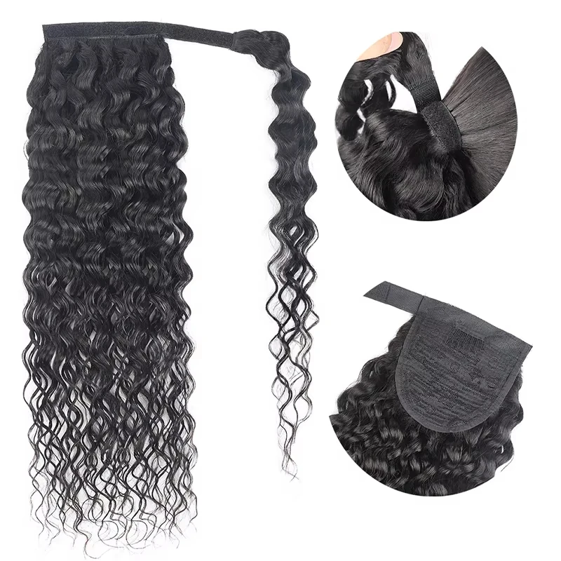 Thumbnail 2 - #47 Top Human Hair Wrap Ponytails Picks for Every Budget