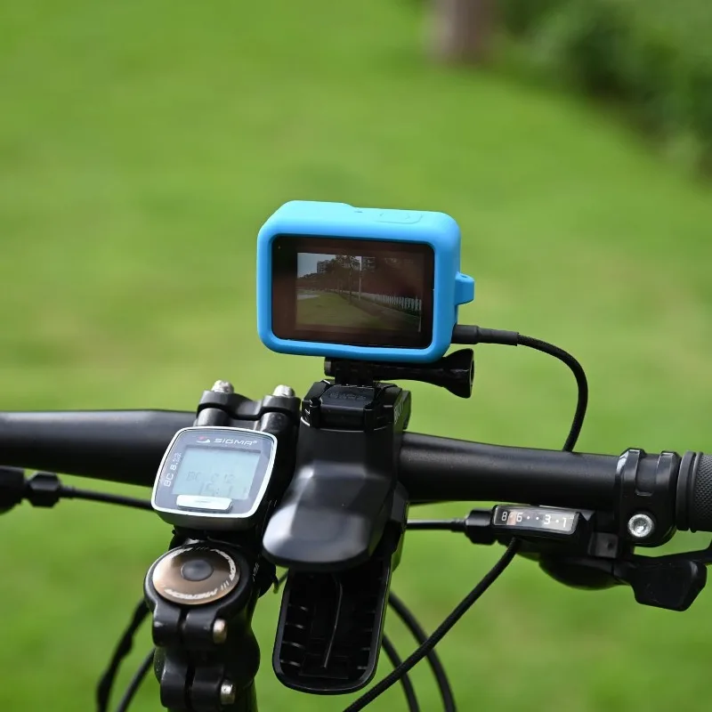 Soft Silicone Protective Case for GoPro Hero 12 11 10 9 Camera Full Cover Shell Protector Sleeve with Lanyard for GoPro 12 11 10