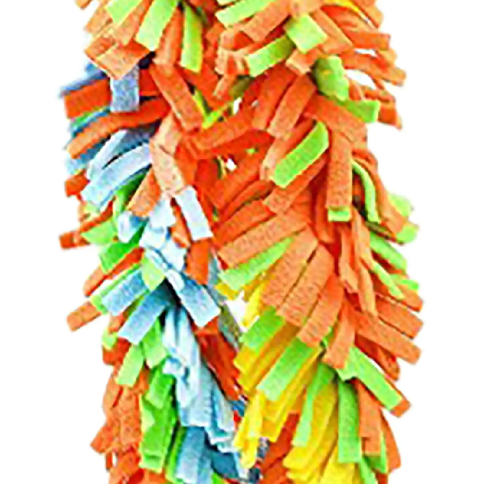 Parrot Knotted Rope Chew Toy Hanging Bird Cage Accessories Multicolor Cloth Supplies for Finch Conure Cockatiel Parrot Knotted Rope Chew Toy Hanging Bird Cage Accessories Multicolor Cloth Supplies for Finch Conure Cockatiel