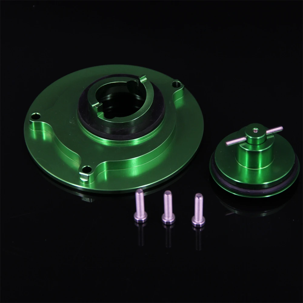 Keyless Motorcycle Gas Cap for Kawasaki ZX-10R - usage example