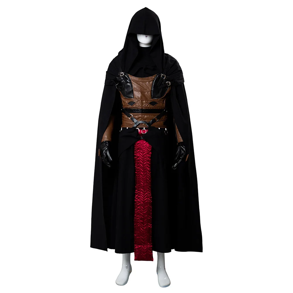 Anakin Cosplay Traje Masculino, Roupas Uniformes de Cavaleiro, Veste de Batalha, Roupa Manto, Festa de Halloween, Fantasia Carnaval