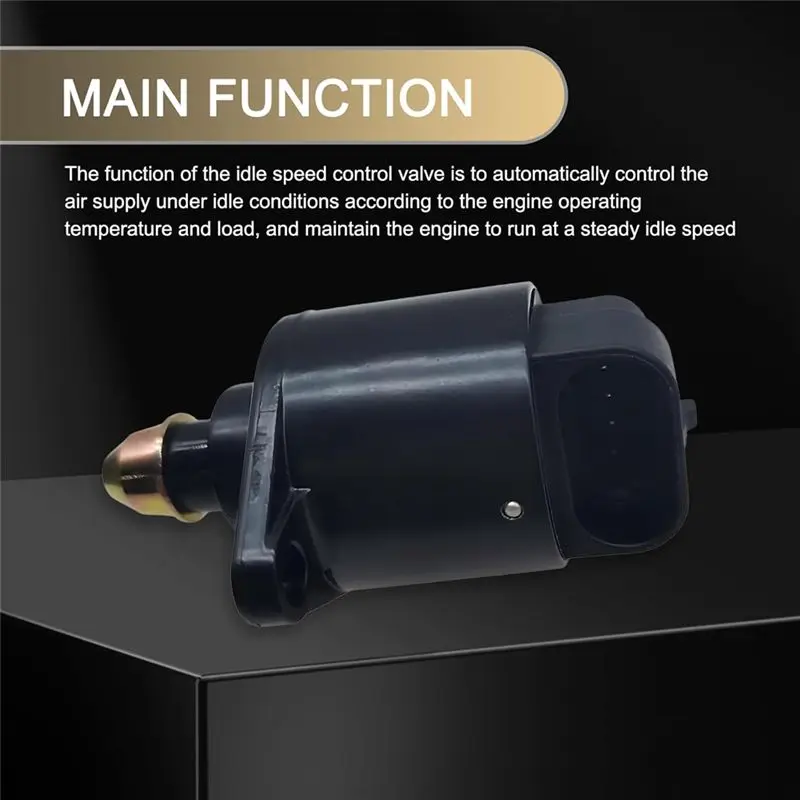 AEE6-Car Idle Speed Control Valve, Throttle Stepper Motor, Replacement Of 90380 10526 90325864 Accessories