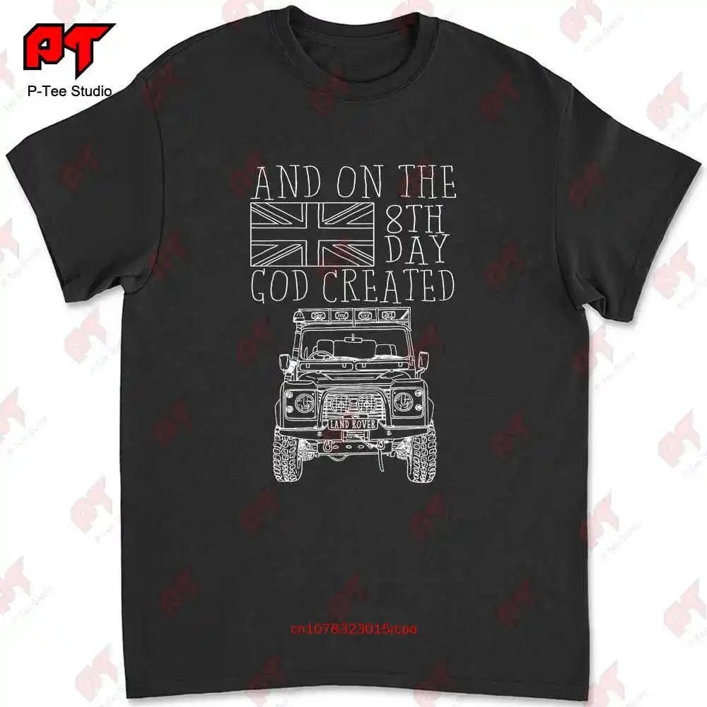 Sketch 8Th Day God Created Rover Farm Land Off Road Premium T-shirt 8I61