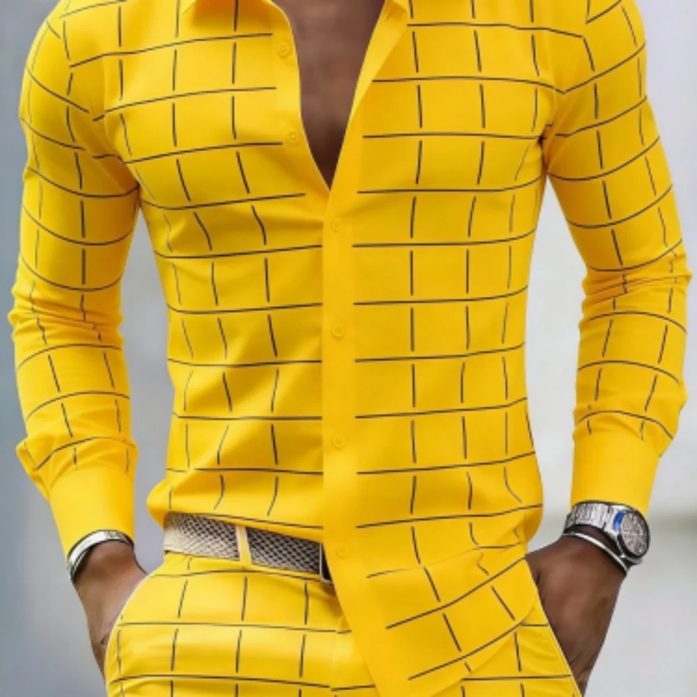 Stylish and elegant men's shirt—perfect for smart-casual looks and versatile enough for any occasion. Fast shipping.