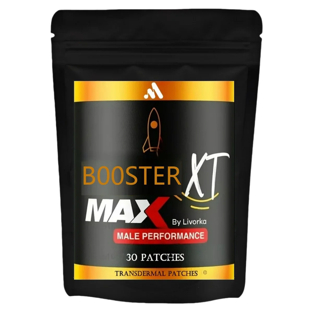 

30 Patches Booster XT Testosterone Booster Transdermal Patches For Men, With Saw Palmetto And Shilajit