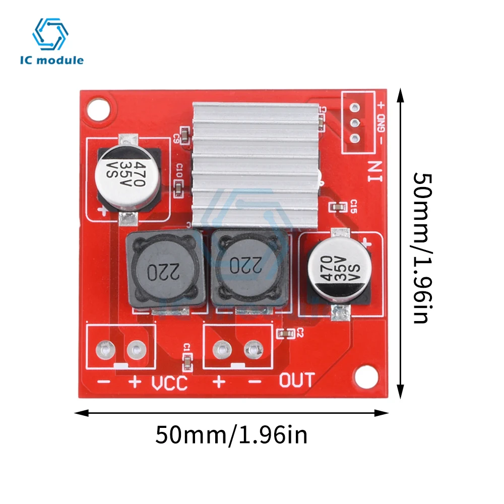 Módulo amplificador Digital CS8683H, Mono de alta potencia de 130W, fuente de alimentación única, DC5-34V de entrada equilibrada