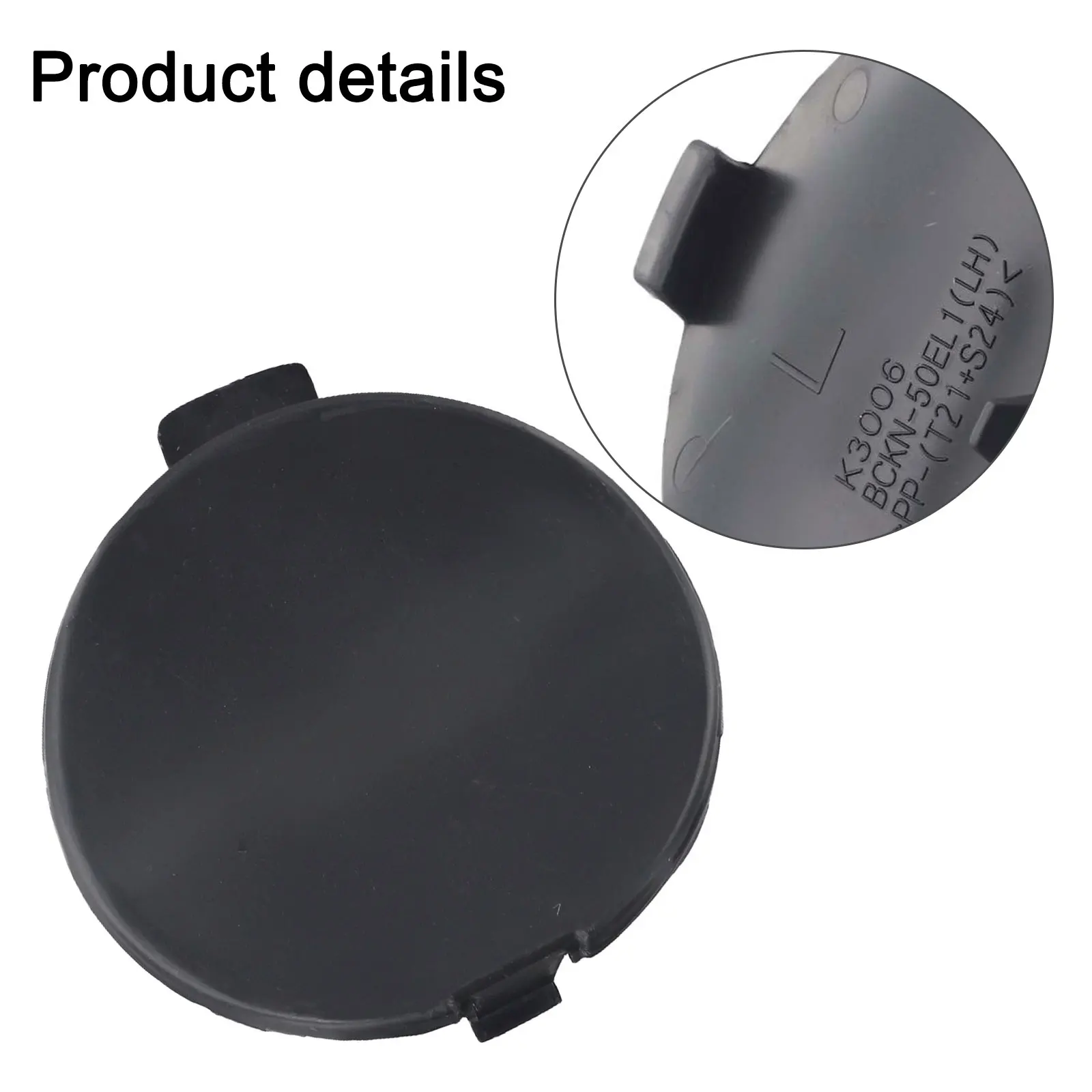 

Tow Eye Cover for MAZDA 3 For Hatchback Rear Bumper Fitment 2019 2023 Compatible with Part Numbers BCKN50EK1 BCKN50EL1