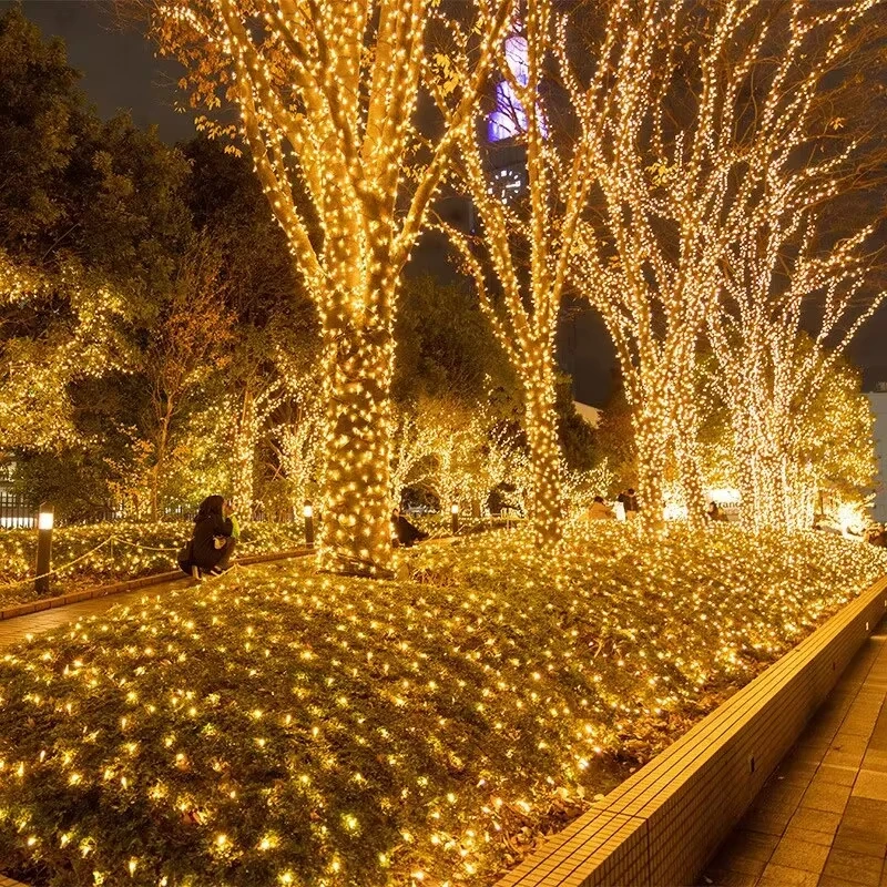 

10M 220V EU Plug Outdoor Christmas LED String Light Garlands Decoraction Fairy Lamp For Home Wedding Party Holiday Lights