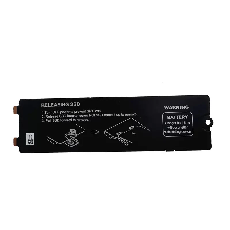 แล็ปท็อปของแท้ใหม่ M.2 SSD 2280แผ่นฮีทซิงค์สำหรับ Dell Latitude 7310 7410 E7310 E7410 DR2M7 0DR2M7