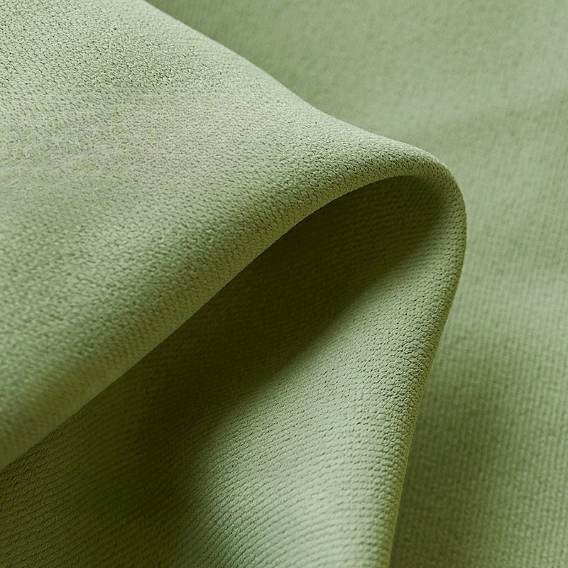 Blackout Chenille Fabrics Modern Simple Multi Color White Tulle Curtains for Bedroom Living Dining Room Custom Size Fashion