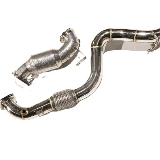 

Good Quality Car bull horn exhaust tip exhaust stainless steel header for MG 6 1.5T