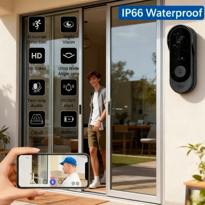 M9 Hd Wireless Door… - image