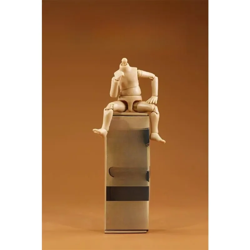 BJD 1/6 Scale Soldier Super Flexible Child Body Model for 7" Animal Costume Action Figures