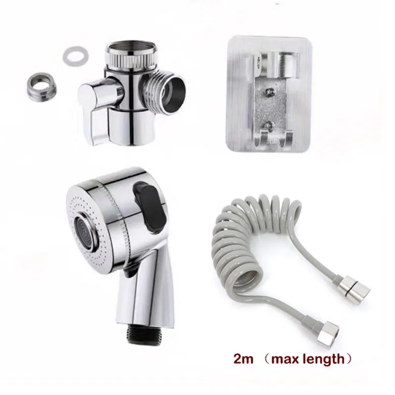 G1/2 Interface Shower Head Water Saving Shampoo Hair Salon Shower Head Side Switch Type Bathroom Accessories Hardware