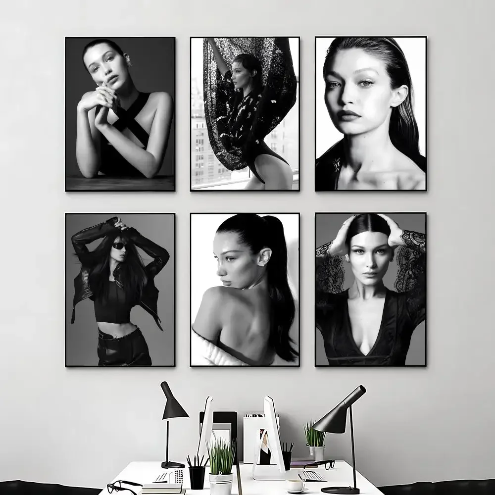 Celebrity Bella Hadid Poster Posters Anime Room Decor Decoration Movie Backpack Wall Interior Music Wall Art