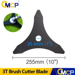 1pc 3 Teeth Brush Cutter Blade Grass Trimmer Blade Brush Cutter Cutting Disc Garden Tools