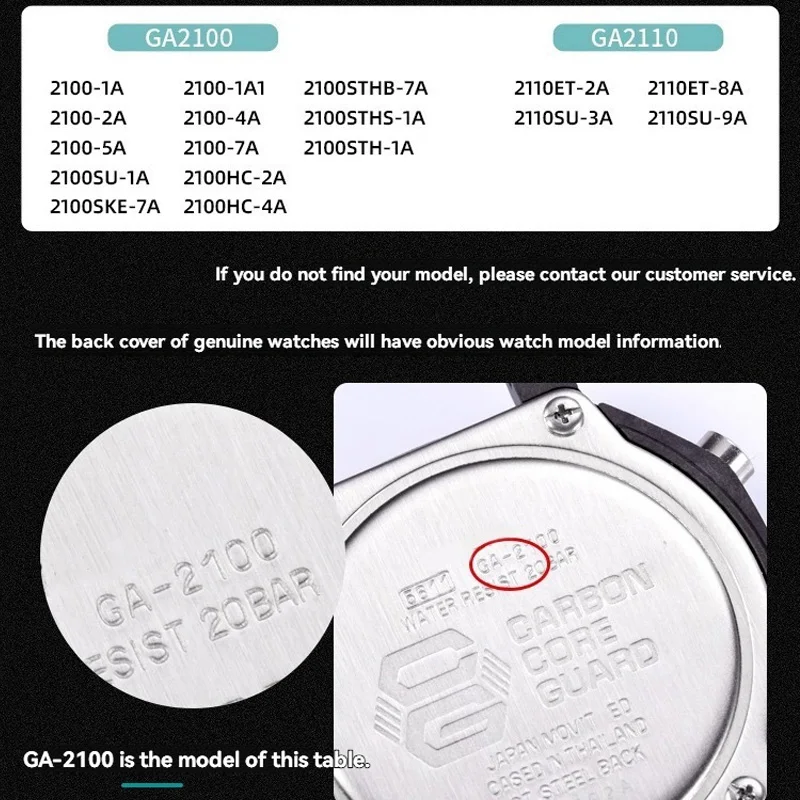 modification upgrade DIY Matte Frosted Gold Mod Kit for CasiOak ga-2100 GBM-2100 GM-2100 GA-B2100 Full Metal Case & Bracelet Set