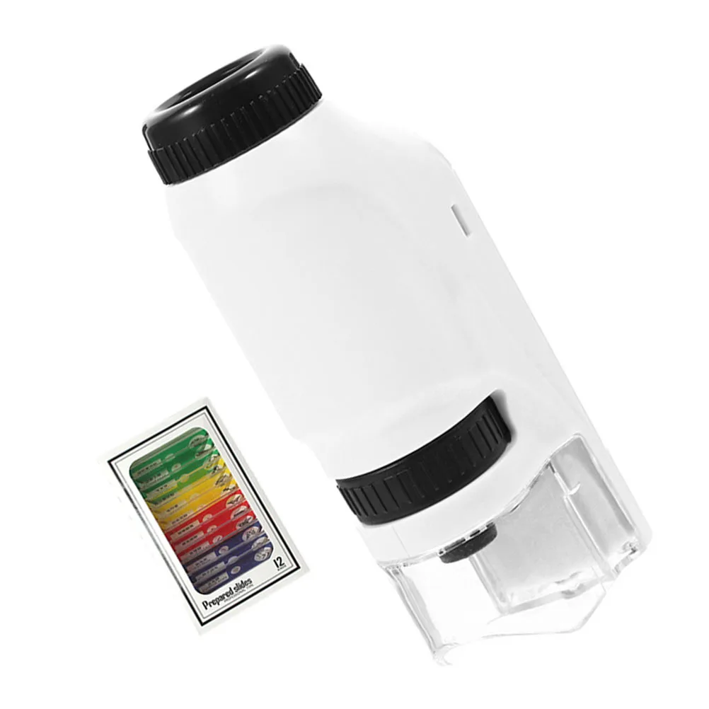 

1 set 1 Set Pocket Microscope For Kids Science Educational Tool Biological Observing Portable Magnifier Student Class