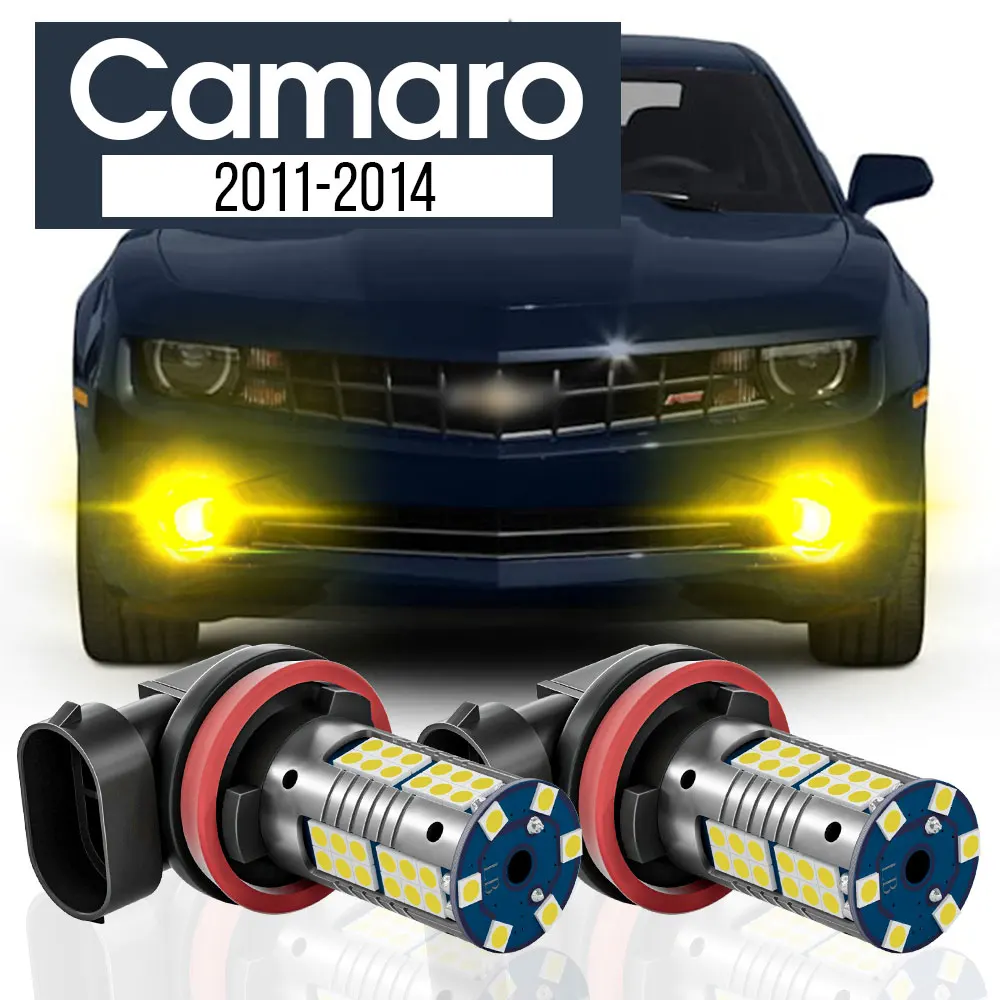 

2pcs LED Fog Light Lamp Blub Canbus Accessories For Chevrolet Camaro 2011-2014 2012 2013