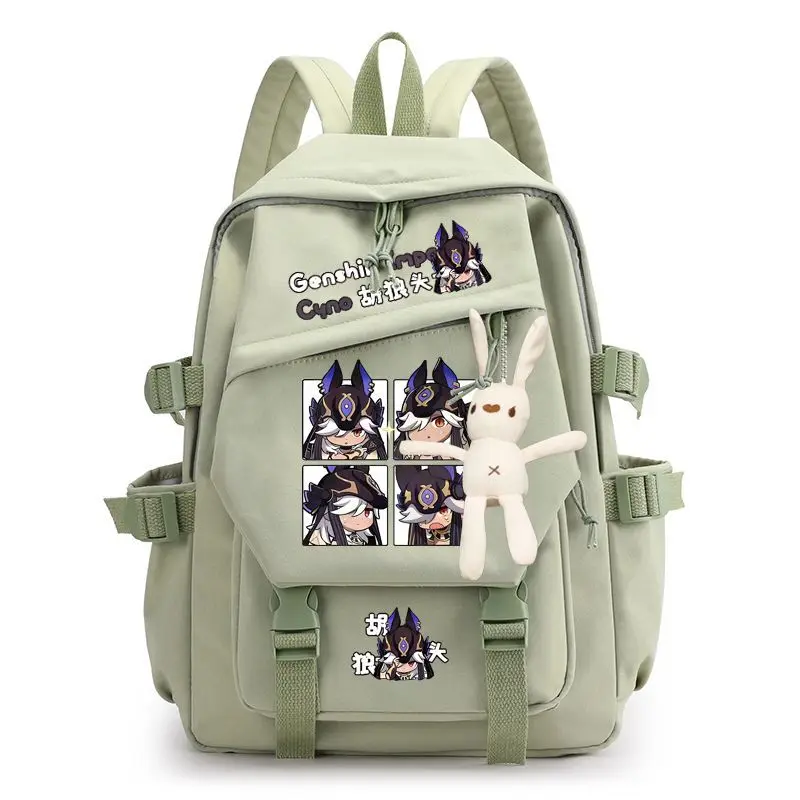 

Genshin Impact Merchandise Backpack Paimon Cute Cartoon Anime Middle School Student Double Shoulder Bag Large Capacity Anime