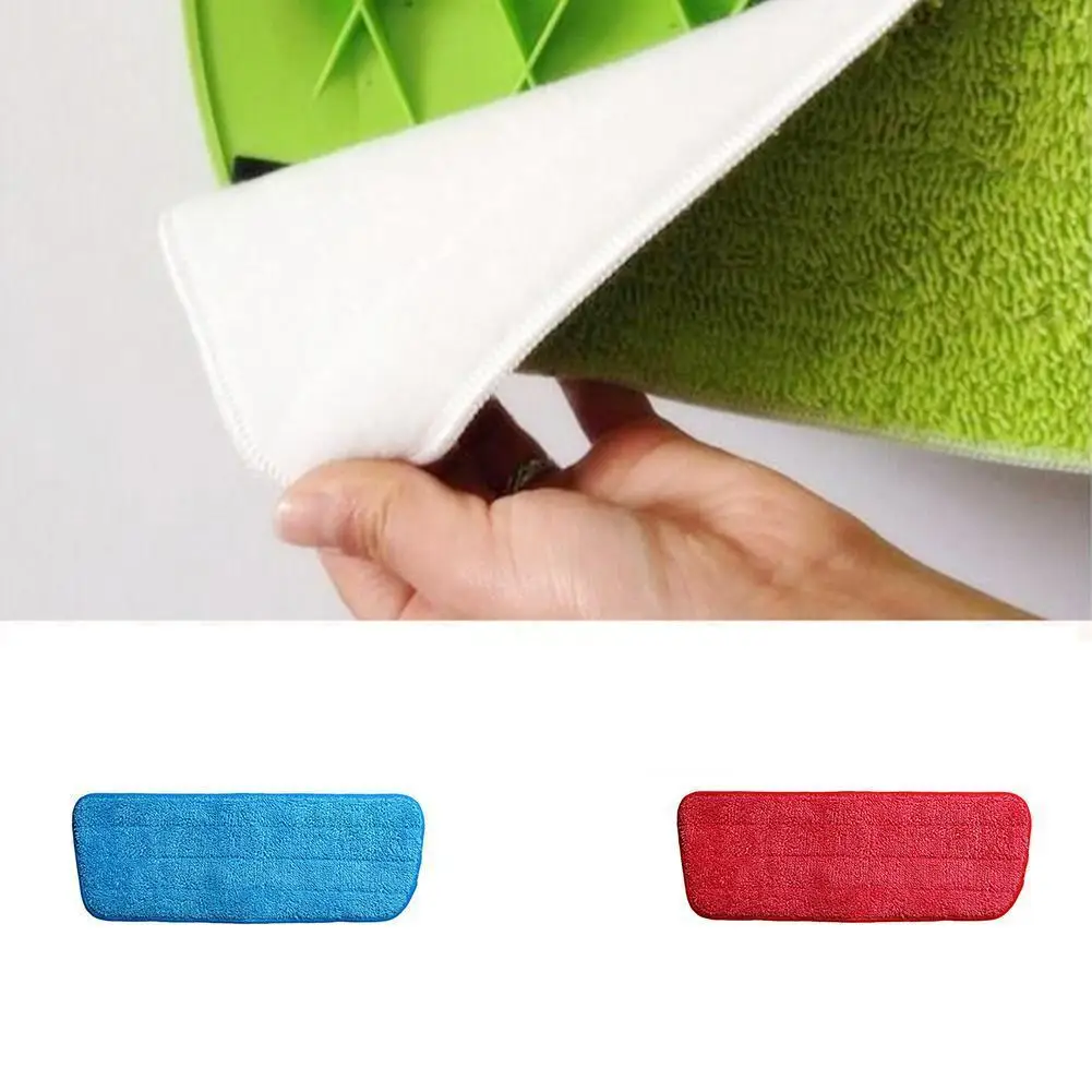 Replaced Mop Cloth Reusable Microfiber Pad For Spray Mop Practical Household Dust Cleaning Kitchen Living Room Cleaning Tools