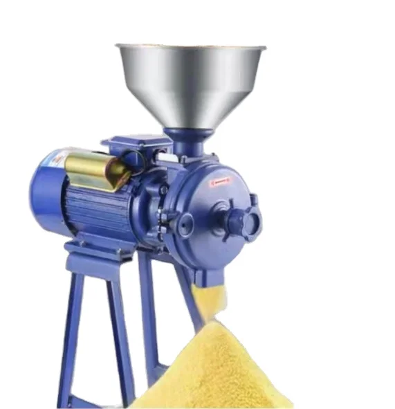 Mill Grain Grinding Machine Mini Flour Mill Machines Wet And Dry Grinder Machine Electric Coffee/Rice/Bean/Maize/Wheat Flour