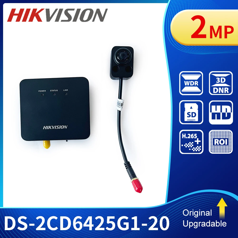 Hikvision 2mp Mini Covert Network Camera Indoor Security Video IP Camera POE DS-2CD6425G1-20