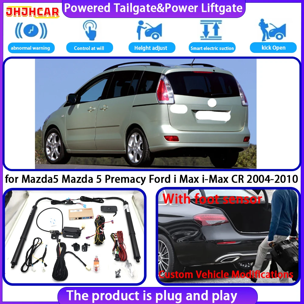 JHJHCAR for Mazda5 Mazda 5 Premacy Ford i Max i-Max CR 2004-2010 Smart Electric Powered Tailgate Power Liftgate Tailgate System