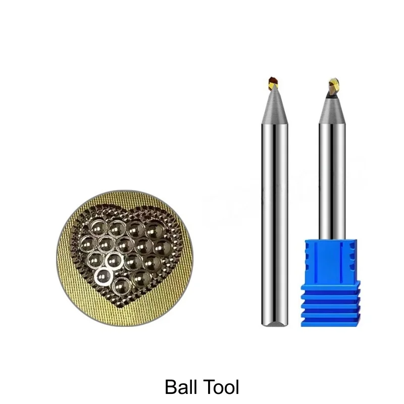 

Jewelry Monocrystal Diamond CNC Ball Tool Diameter 0.3-1.0mm Polishing Milling Tools Manufacturer End Mill