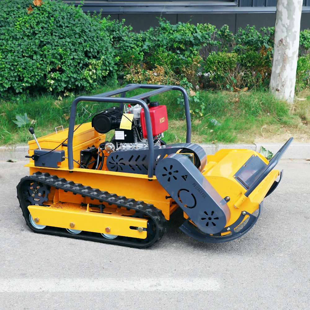 Лебекокосилка с дистанционным управлением, автоматическим предотвращением препятствий и длительным сроком службы батареи, газонокосилка с нулевым поворотом, подходит для больших газонов