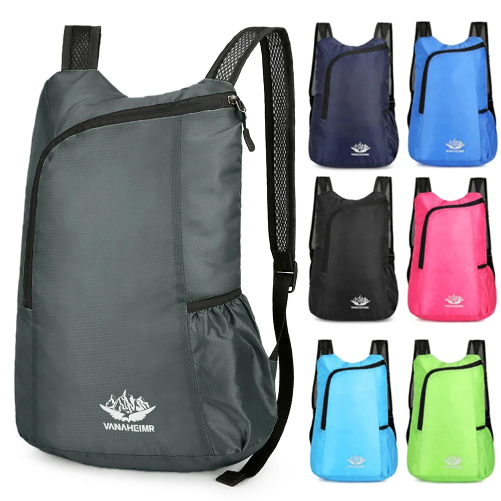 

Lightweight Portable Backpack Foldable Waterproof Outdoor Hiking Bag Folding Ultralight Pack for Women Men Travelling Hiking
