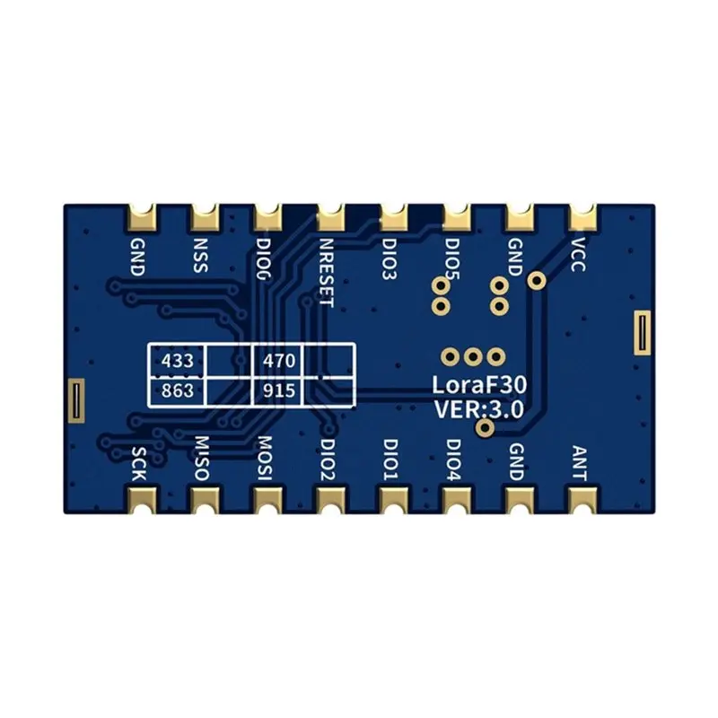 T24C Lora1276f30 1W 6-8Km Long Distance And High Sensitivity 139 Dbm 915Mhz Wireless RF Module