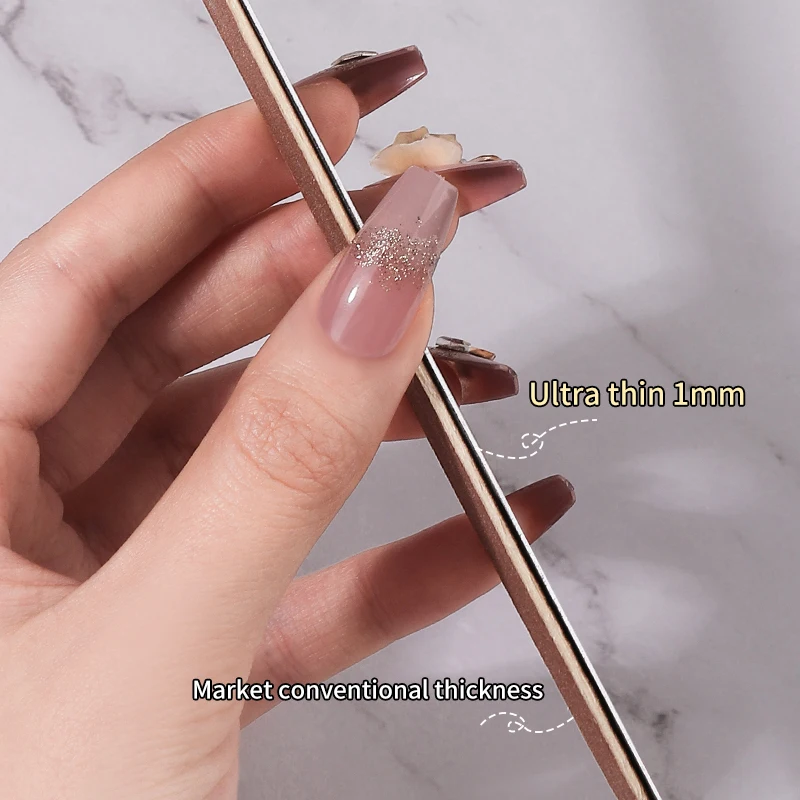 Lime per unghie professionali in metallo Tavole per smeriglio Forniture per manicure al lime Accessori Attrezzatura per stilisti Materiale Prodotti per nail art