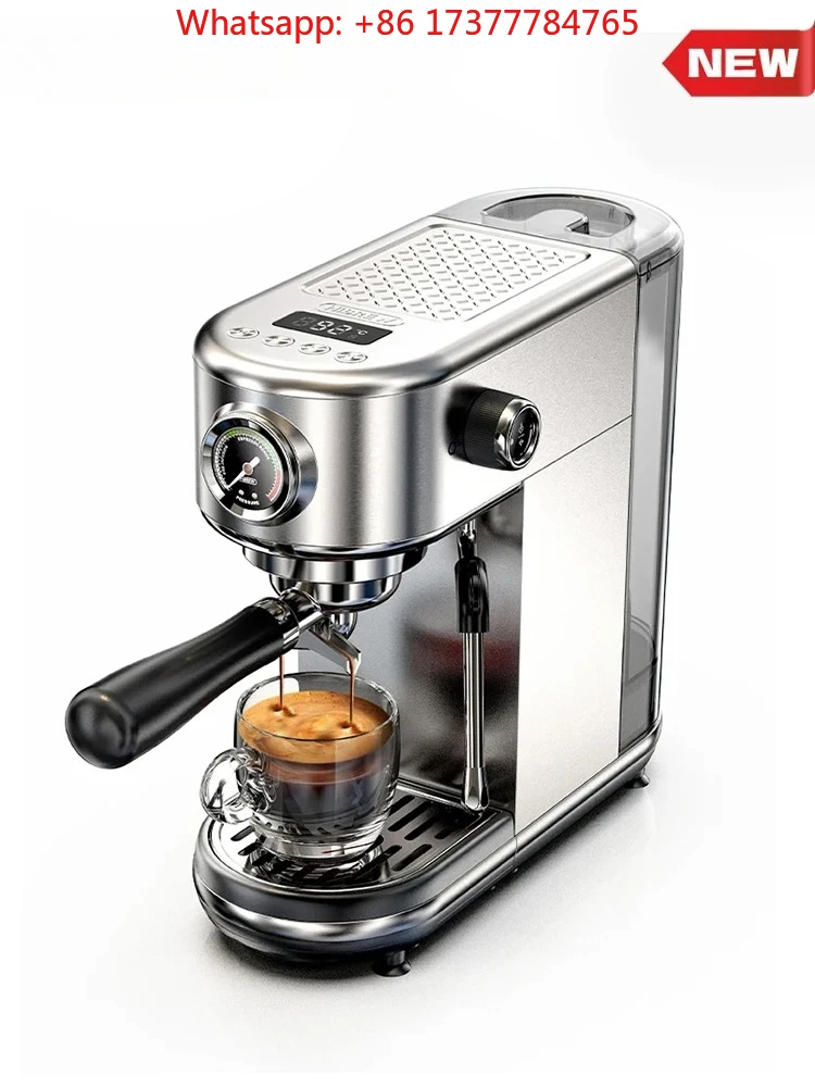 Temperature Adjustable 20Bar Semi Automatic Coffee Machine Cold/Hot Super Slim Cappuccino Maker