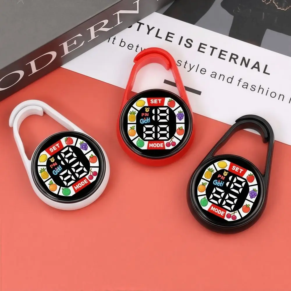 

Светодиодные электронные наручные часы с цифровым дисплеем, водонепроницаемые, с брелоком, портативные, карманные, светящиеся