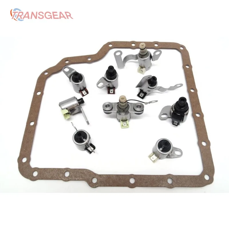 Transmission Shift Solenoids With Gasket Fits For Volkswagen Tiptronic Ford Mazda Land Rover JF506E 09A