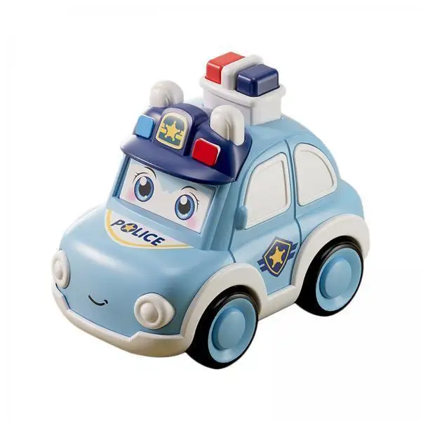 Cute Inertia Toy Car Friction Powered Vehicle Miniature Toy Machine for Children Birthday Gift Early Learning
