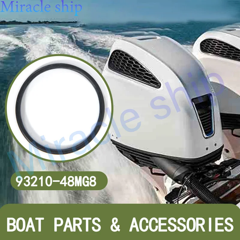 

Уплотнительное кольцо 93210-48MG8 для подвесного двигателя Yamaha 2T 40HP или 4T F25-F60 25-60HP 93210-48MG8 9321048MG800 48,5*2,6