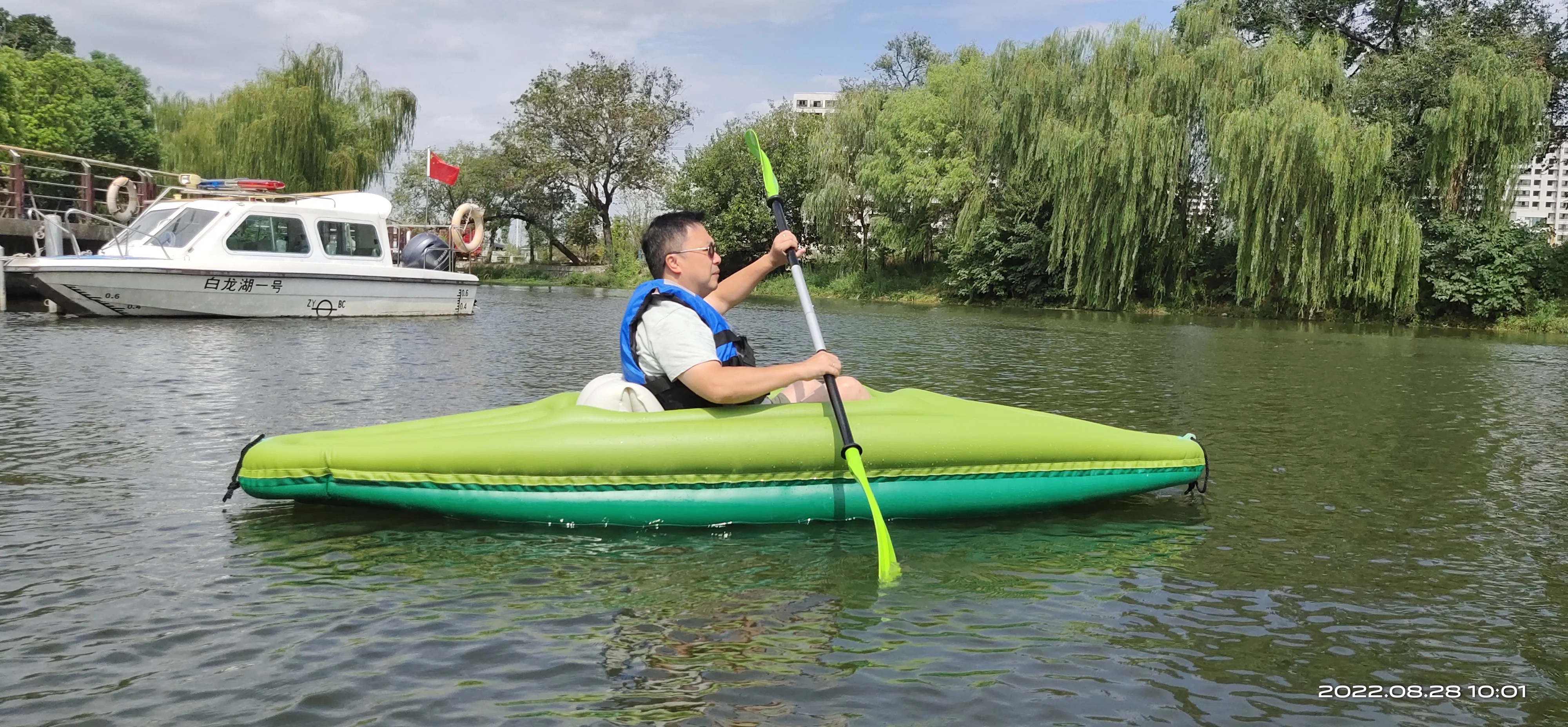 قارب صغير قابل للنفخ PVC قابل للنفخ. 9 مللي متر PVC 1.2 مللي متر PVC جودة عالية هيبالون مخصص OEM قارب قابل للنفخ #5