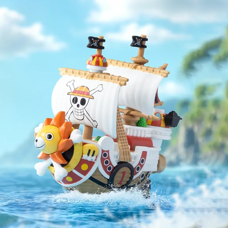 

Anime One Piece The Grand Line Series Vehicles Luffy Action Figure Toy Ornament Doll Collection Gift